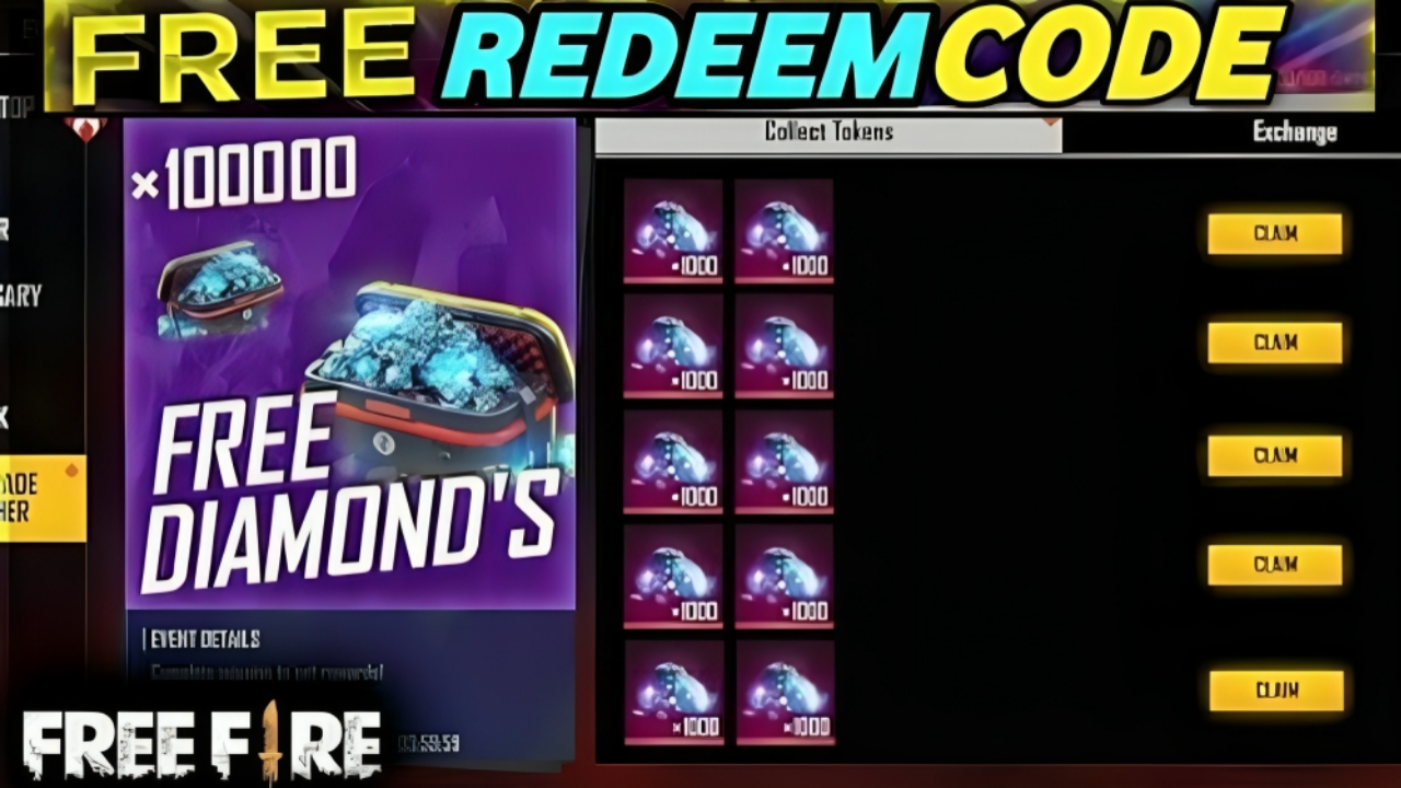Free Fire Redeem Code